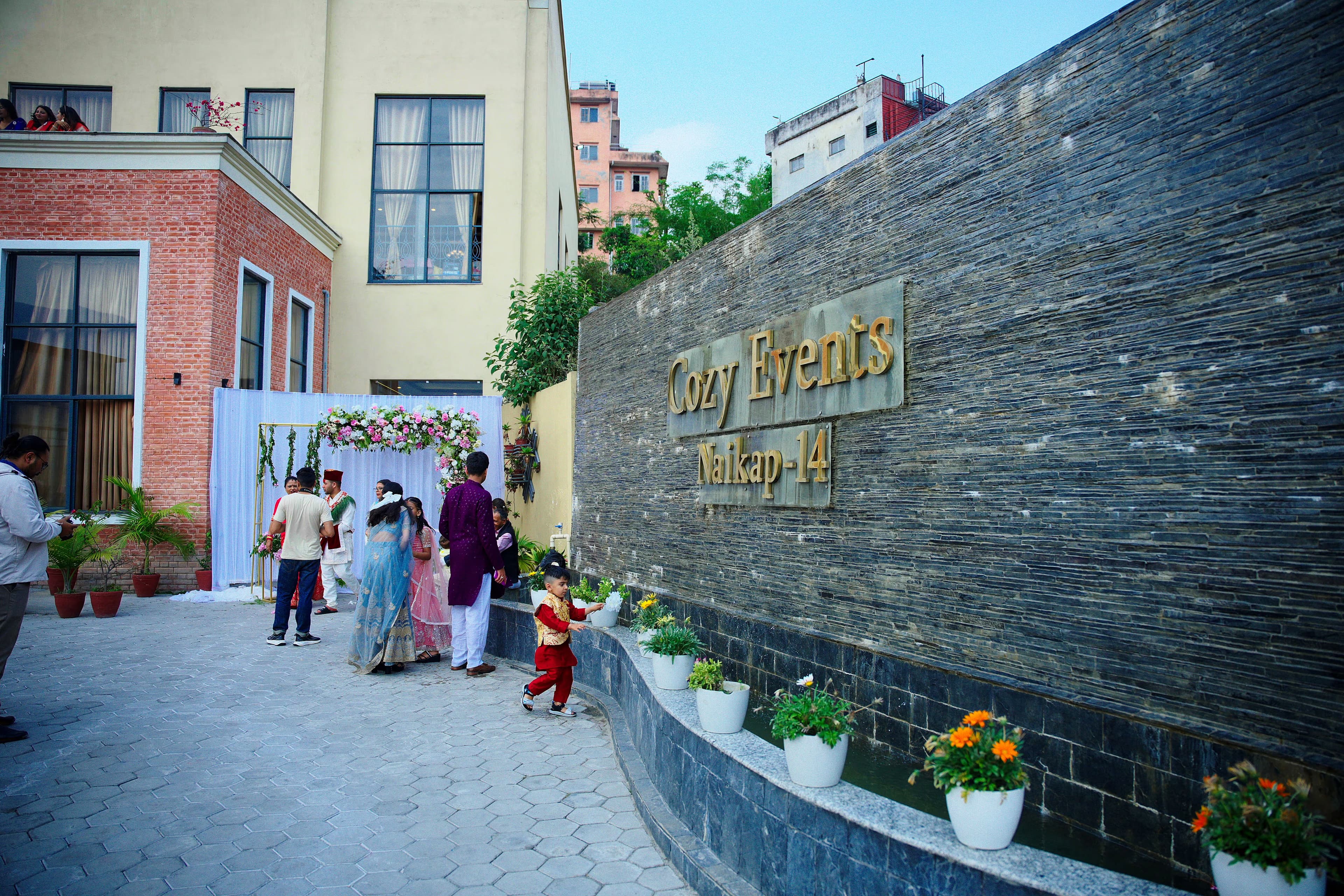 Event venue interior